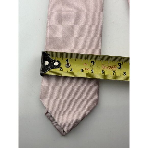 Dolce & Gabbana Made in Italy Men's Silk Neck Tie Light Pink - Picture 3 of 5